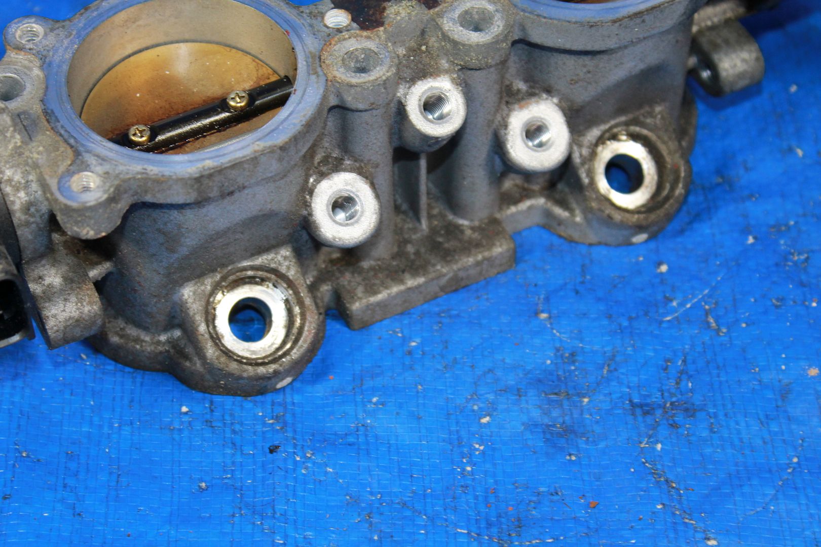 04-06 SUBARU WRX STI OEM SIDEFEED SIDE FEED TGV TUMBLER VALVE FACTORY ...